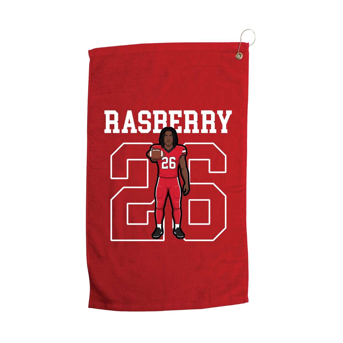 Golf Towel — Shirsey in Red