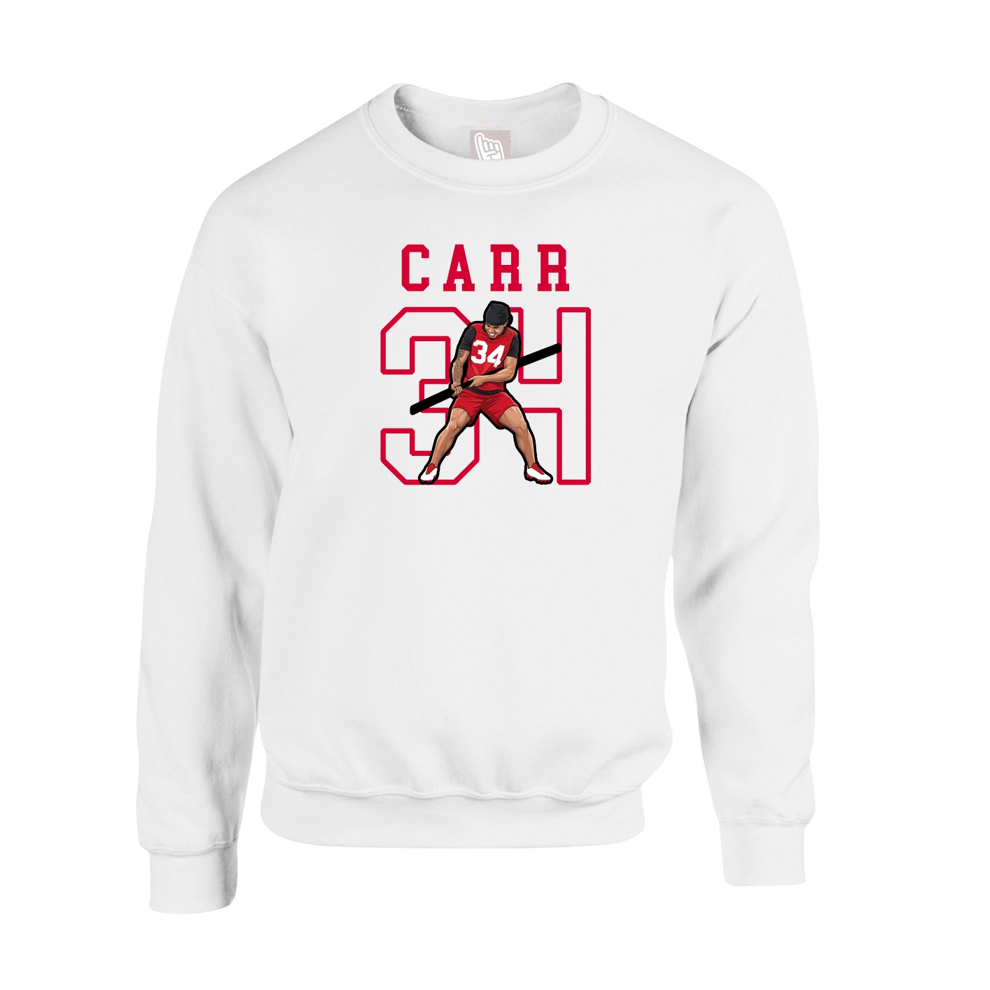 Fleece Crew — Shirsey in White