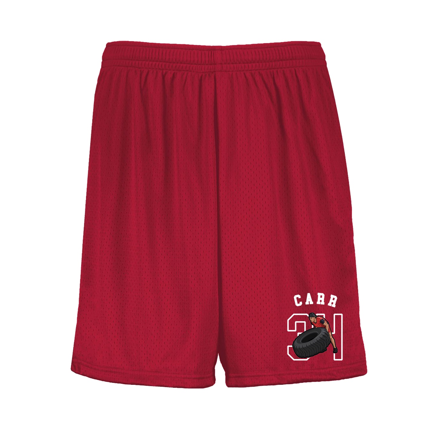 Shorts — Shirsey Arch in Red