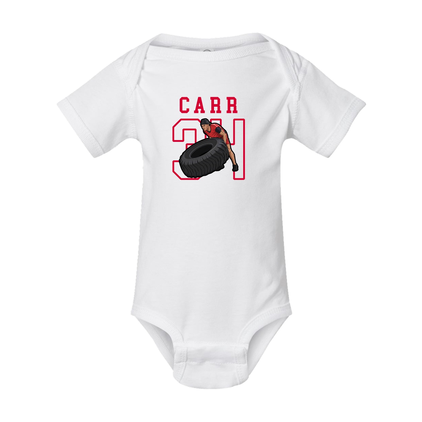 Baby Onesie — Shirsey in White