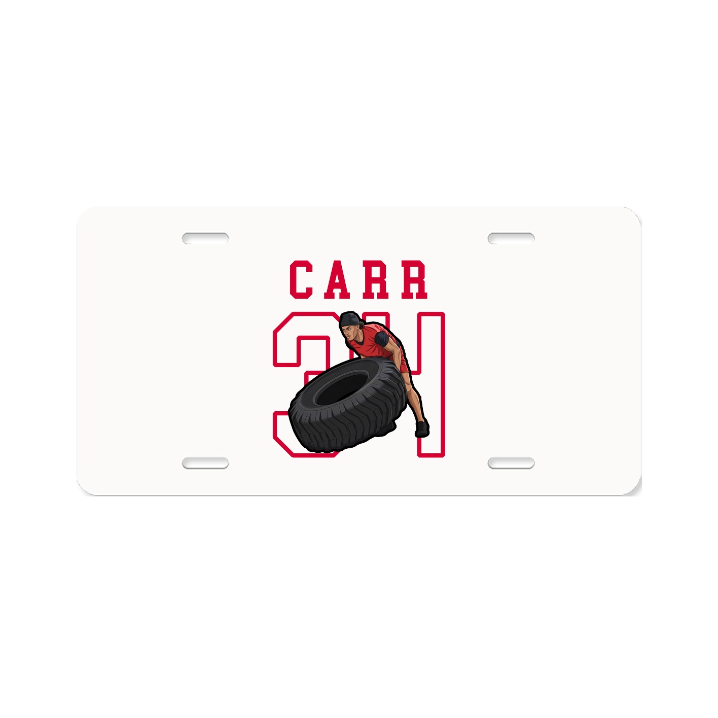 License Plate — Shirsey in Classic