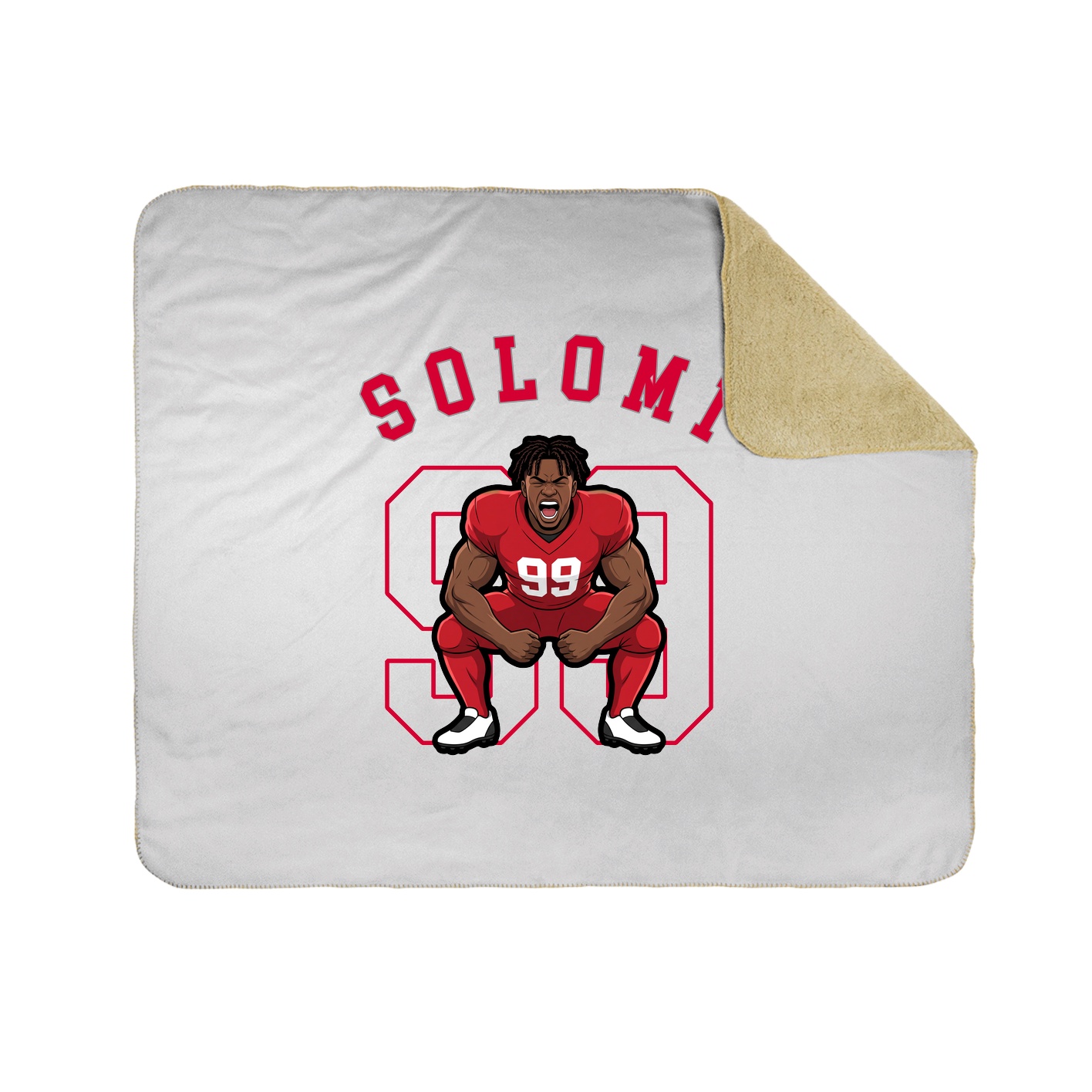 Throw Blanket — Shirsey Arch in White