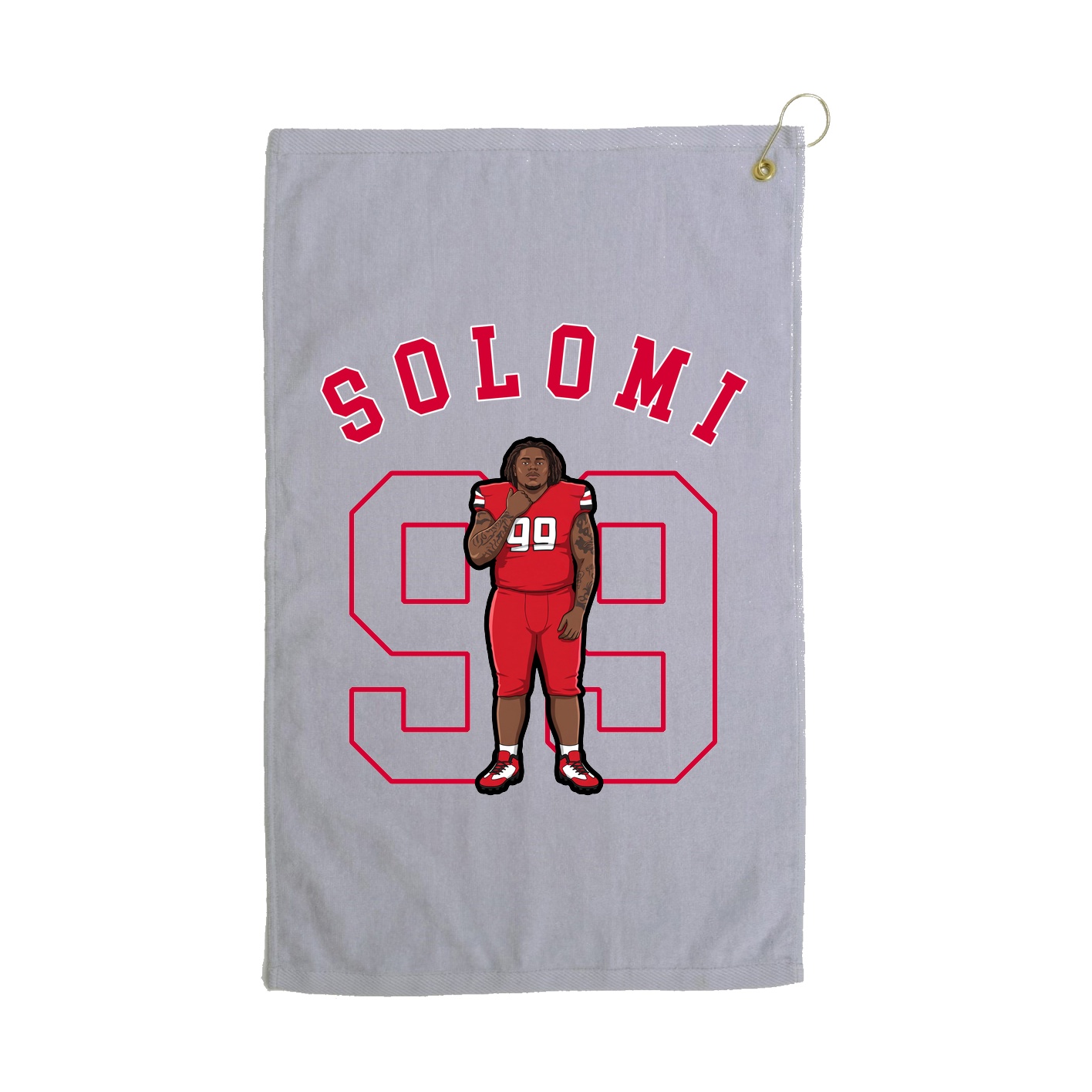 Golf Towel — Shirsey Arch in Grey