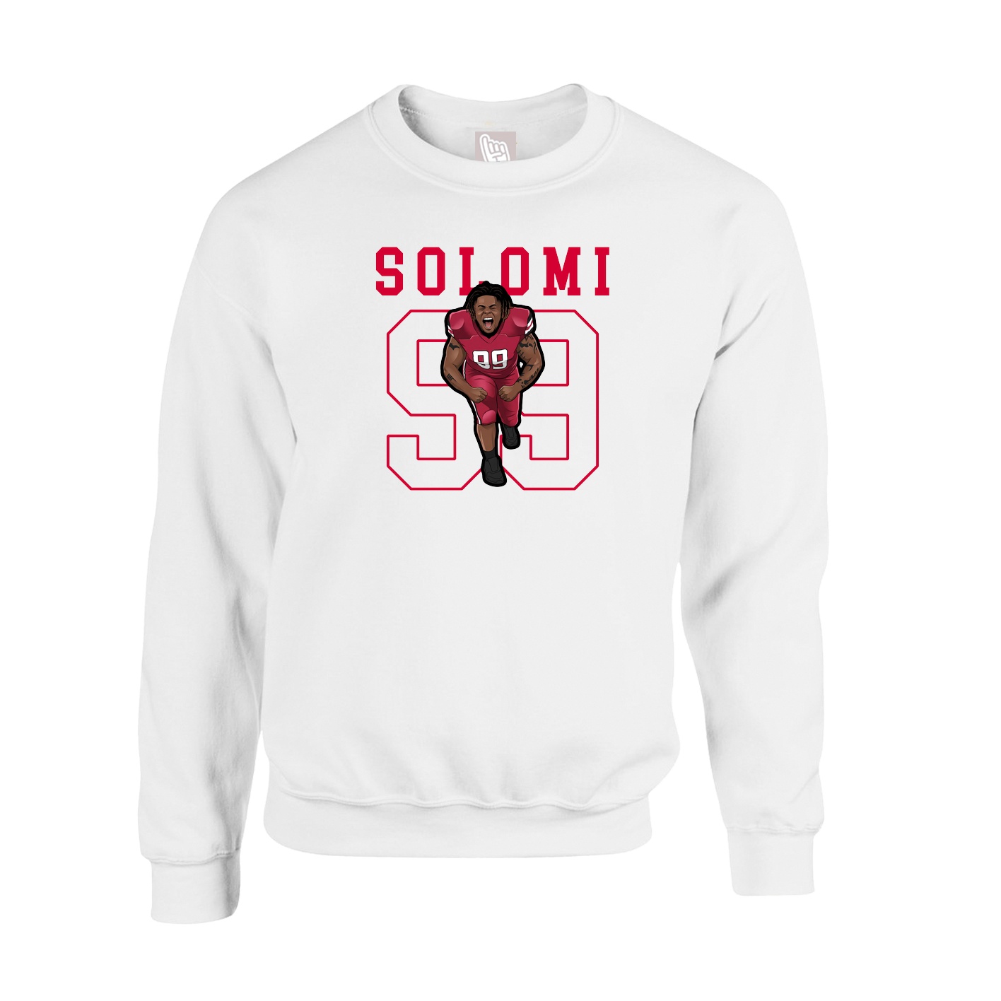 Fleece Crew — Shirsey in White