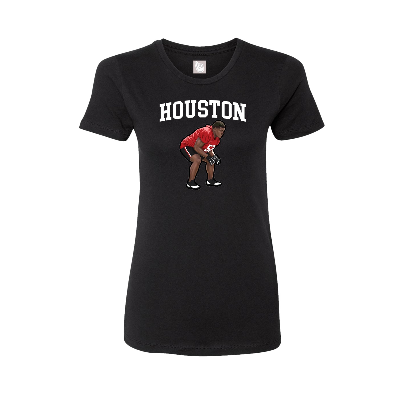 Fitted Women's Tee — Shirsey in Black