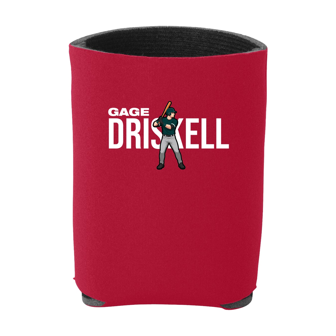 Can Holder — Player Name in Red