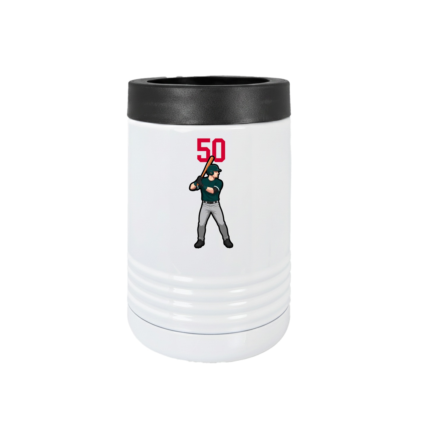 Beverage Holder — Number Top in White