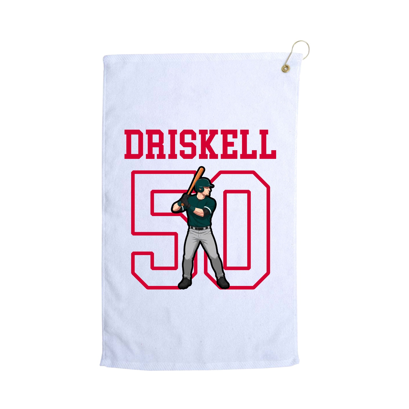 Golf Towel — Shirsey in White