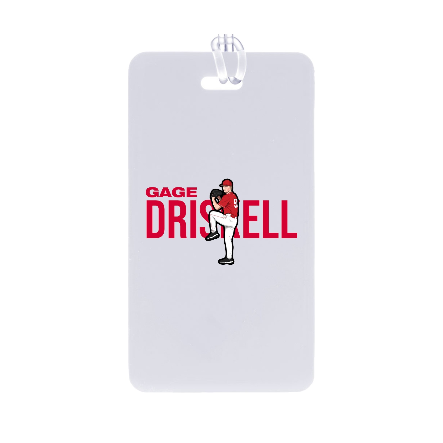Bag Tag — Player Name in Classic