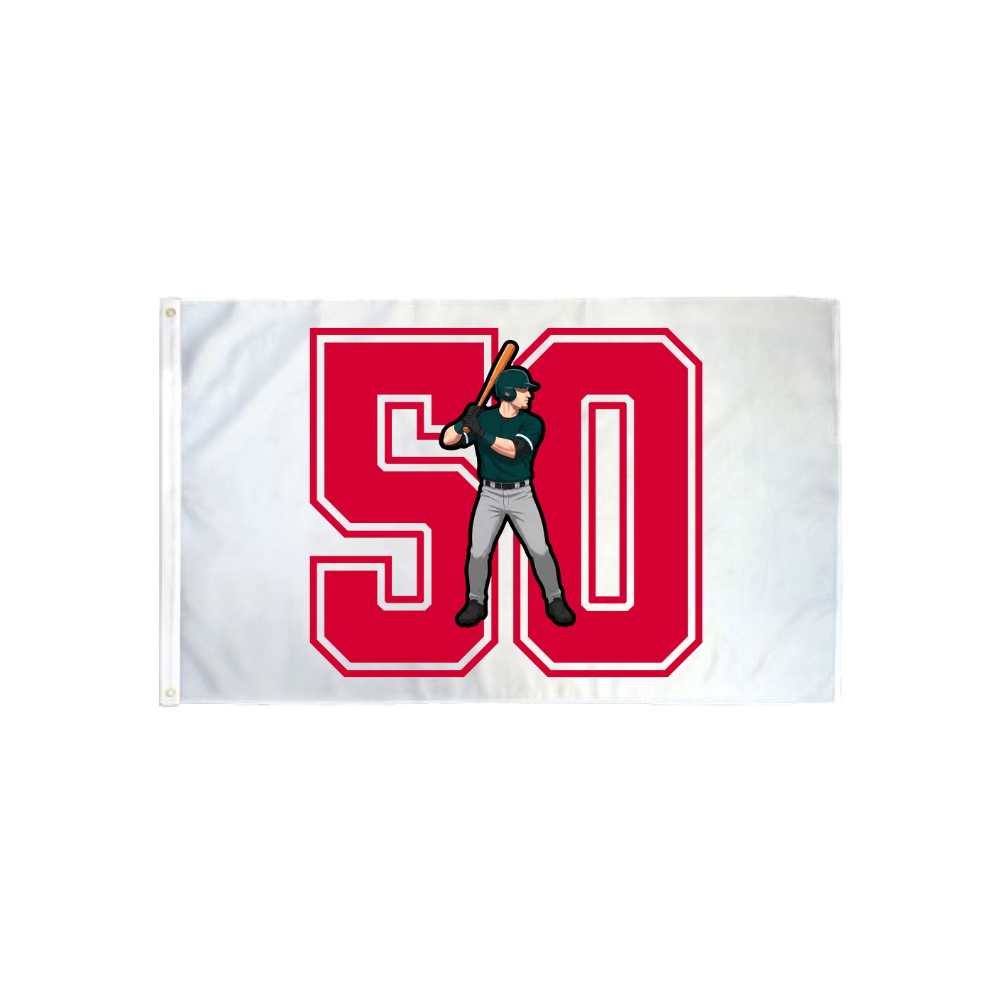3x5 Flag — Number in Classic