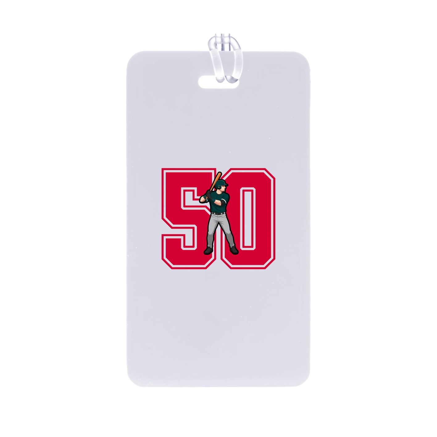 Bag Tag — Number in Classic