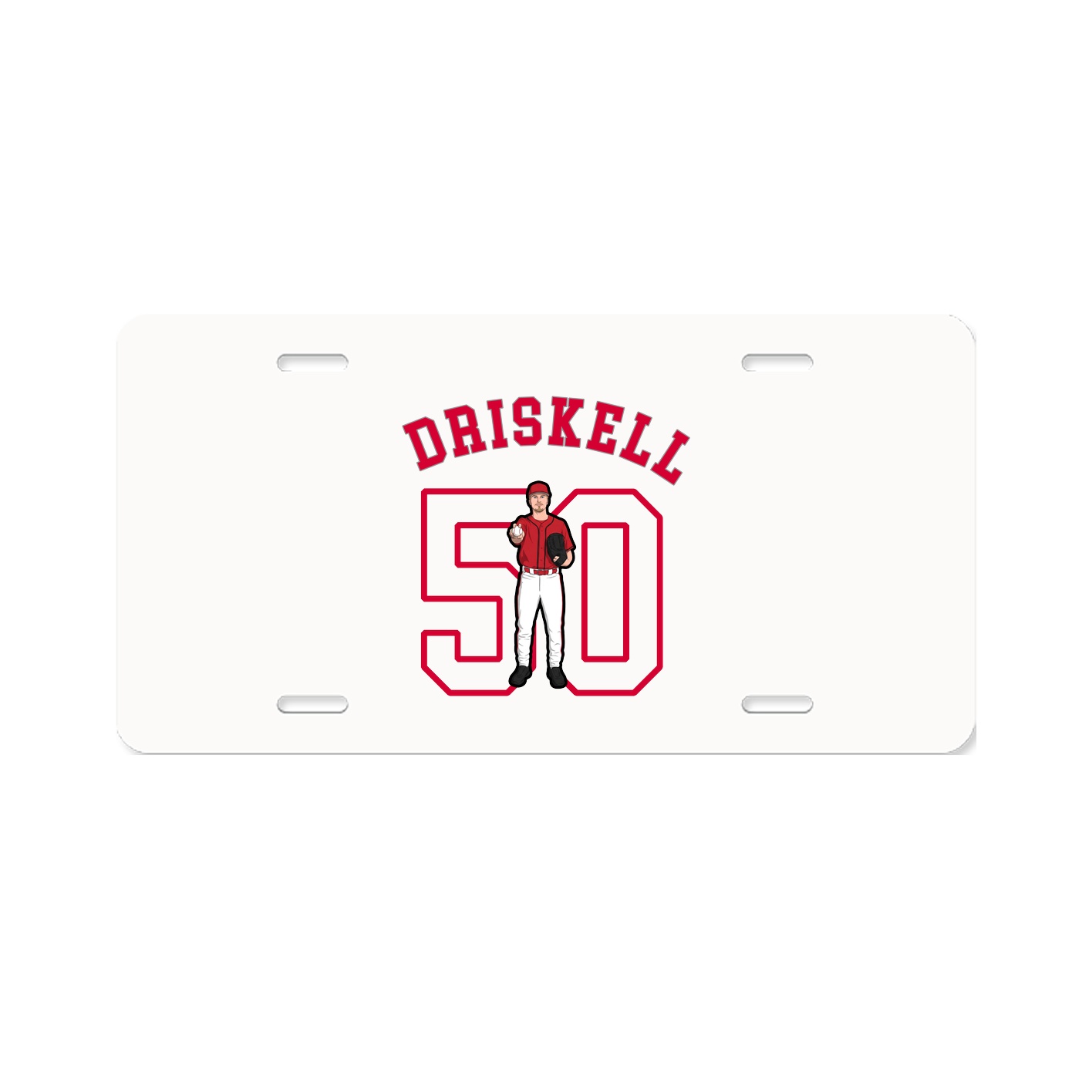 License Plate — Shirsey Arch in Classic