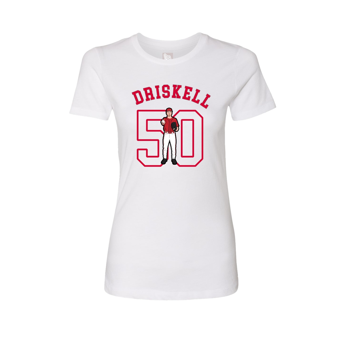 Womens Tee — Shirsey Arch in White