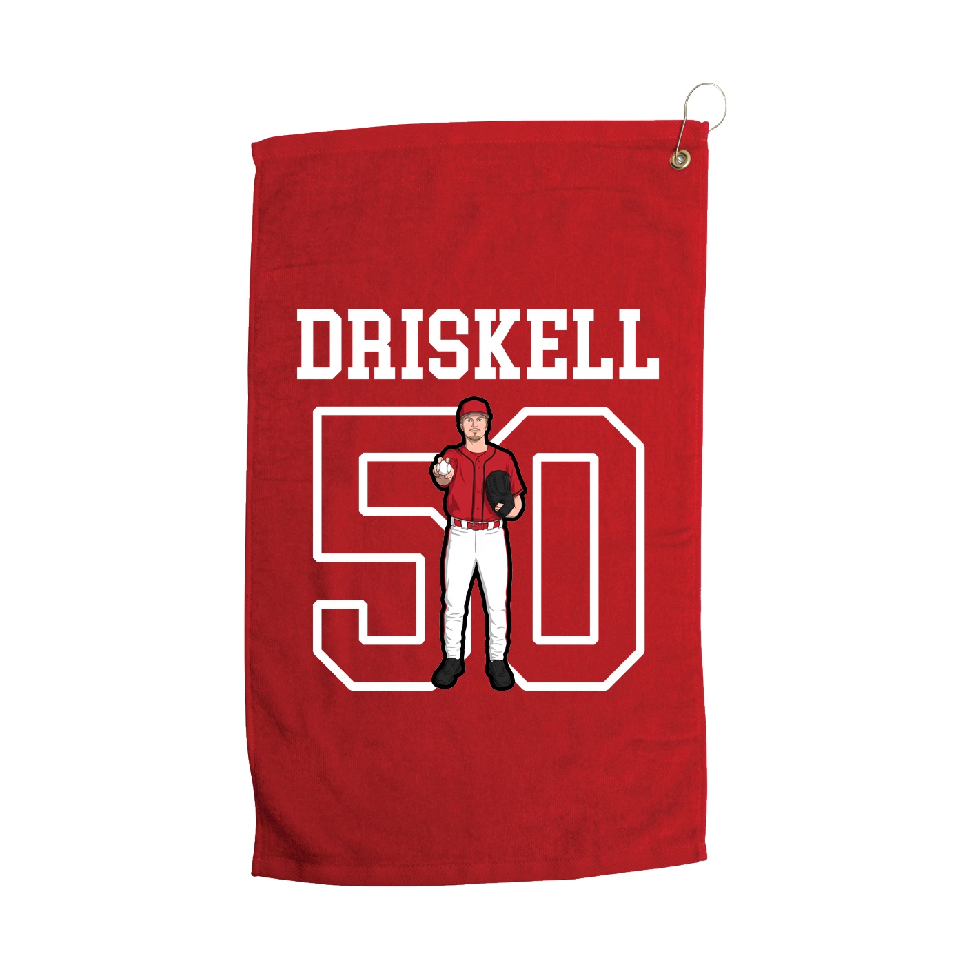 Golf Towel — Shirsey in Red