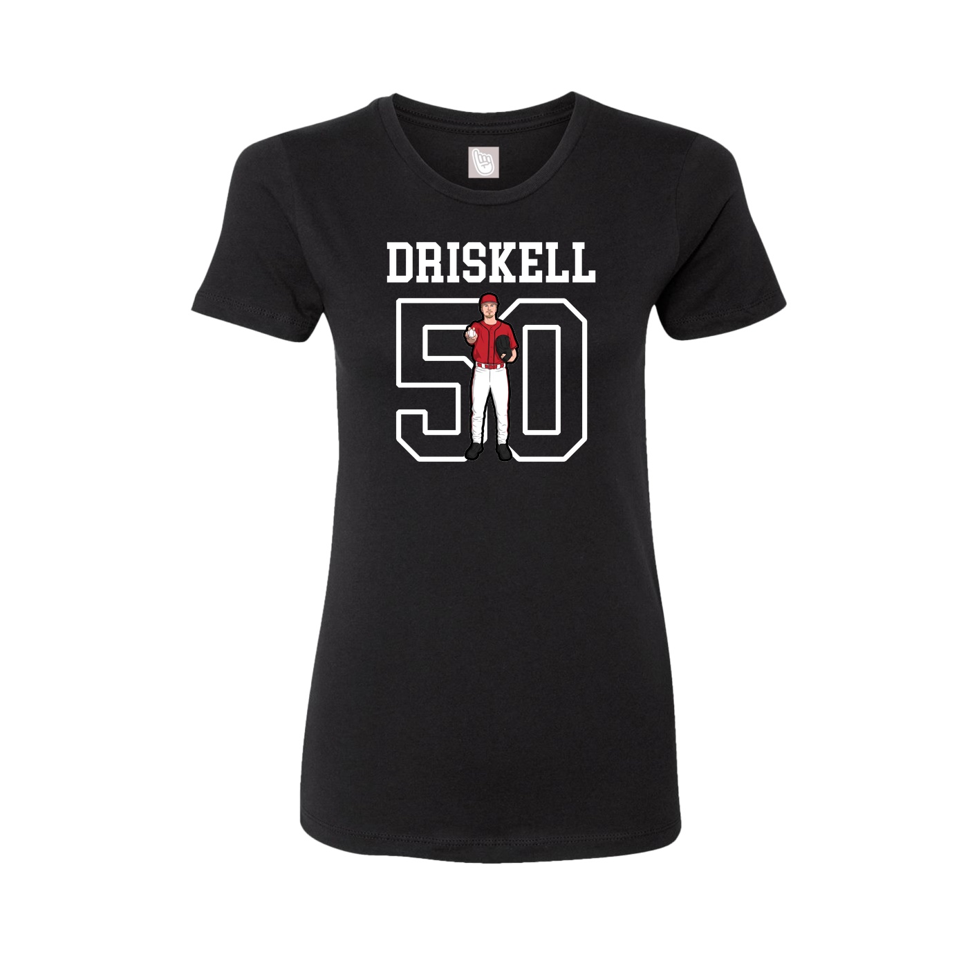 Fitted Women's Tee — Shirsey in Black