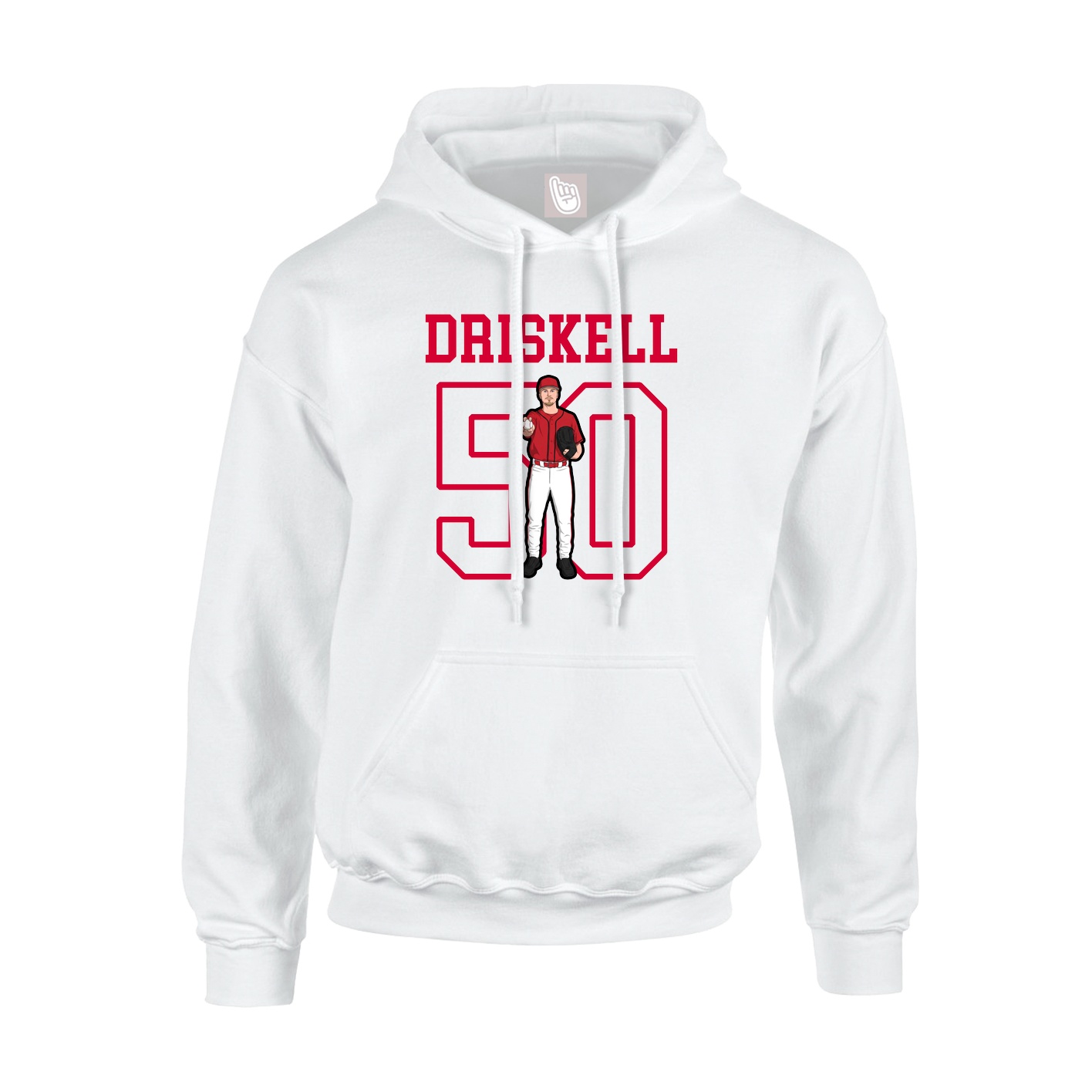 Youth Hoodie — Shirsey in White