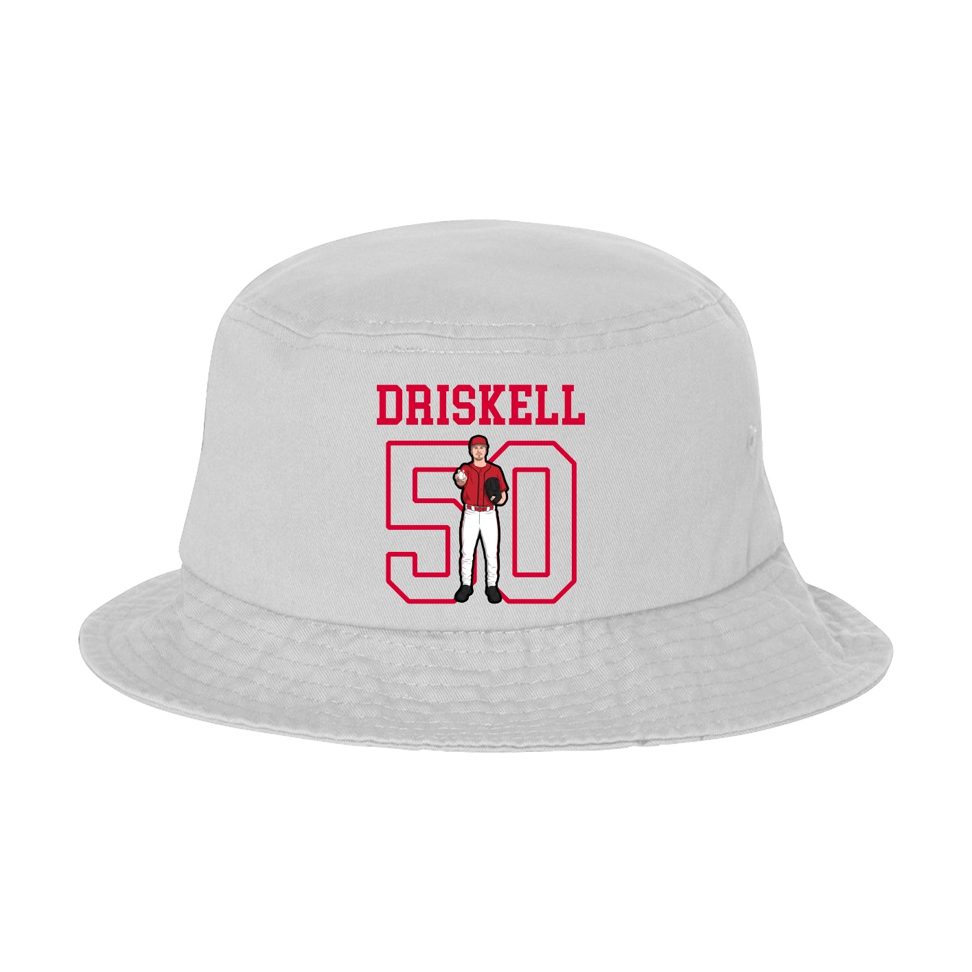 Bucket Cap — Shirsey in White