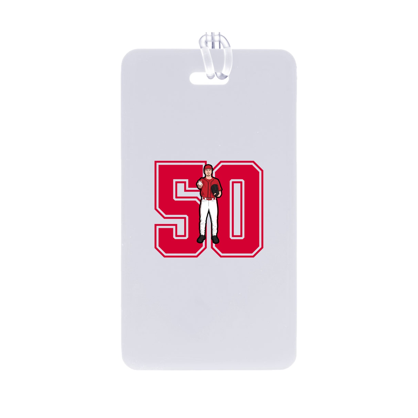 Bag Tag — Number in Classic