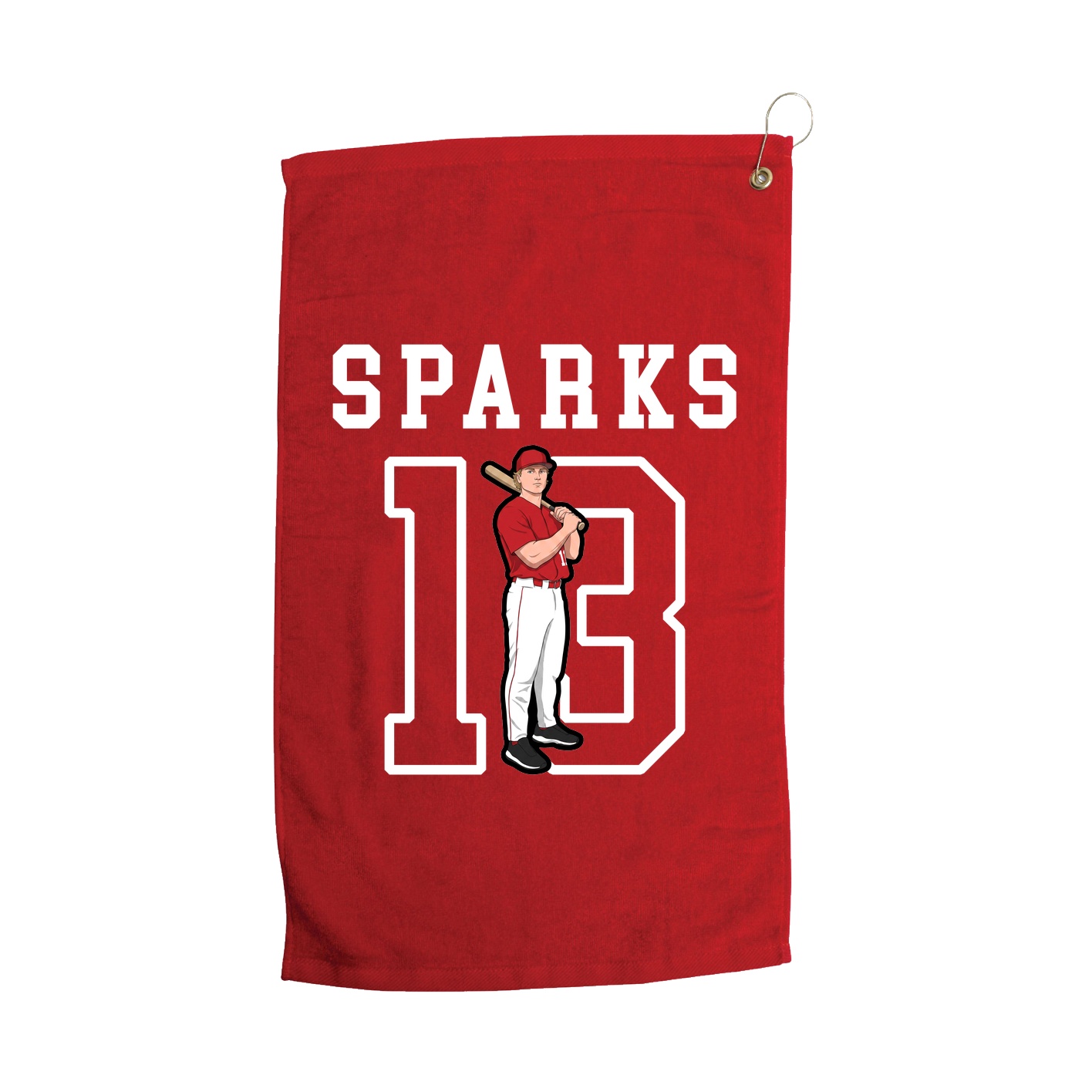 Golf Towel — Shirsey in Red