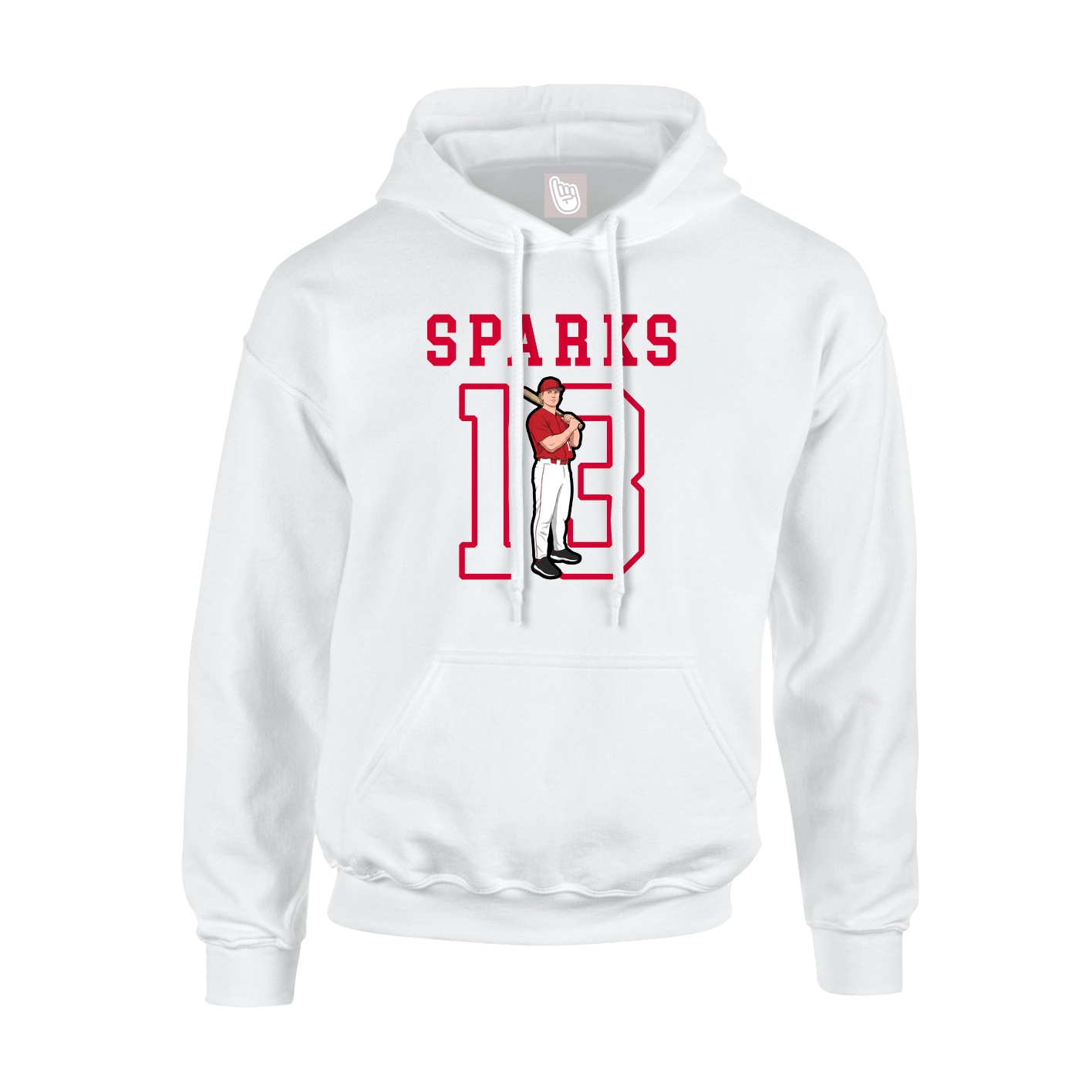 Youth Hoodie — Shirsey in White