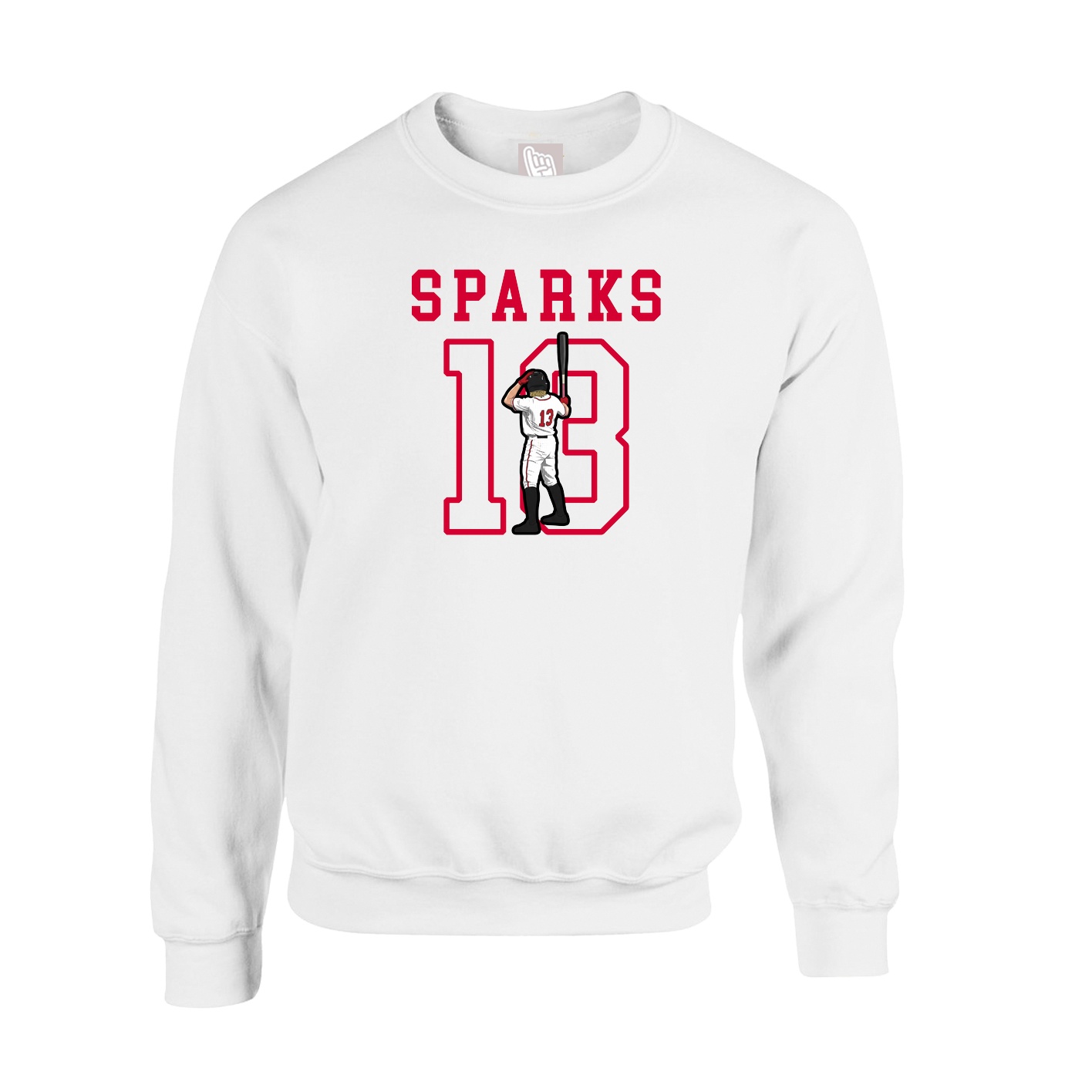 Fleece Crew — Shirsey in White