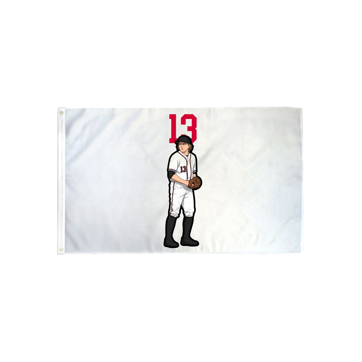 3x5 Flag — Number Top in Classic