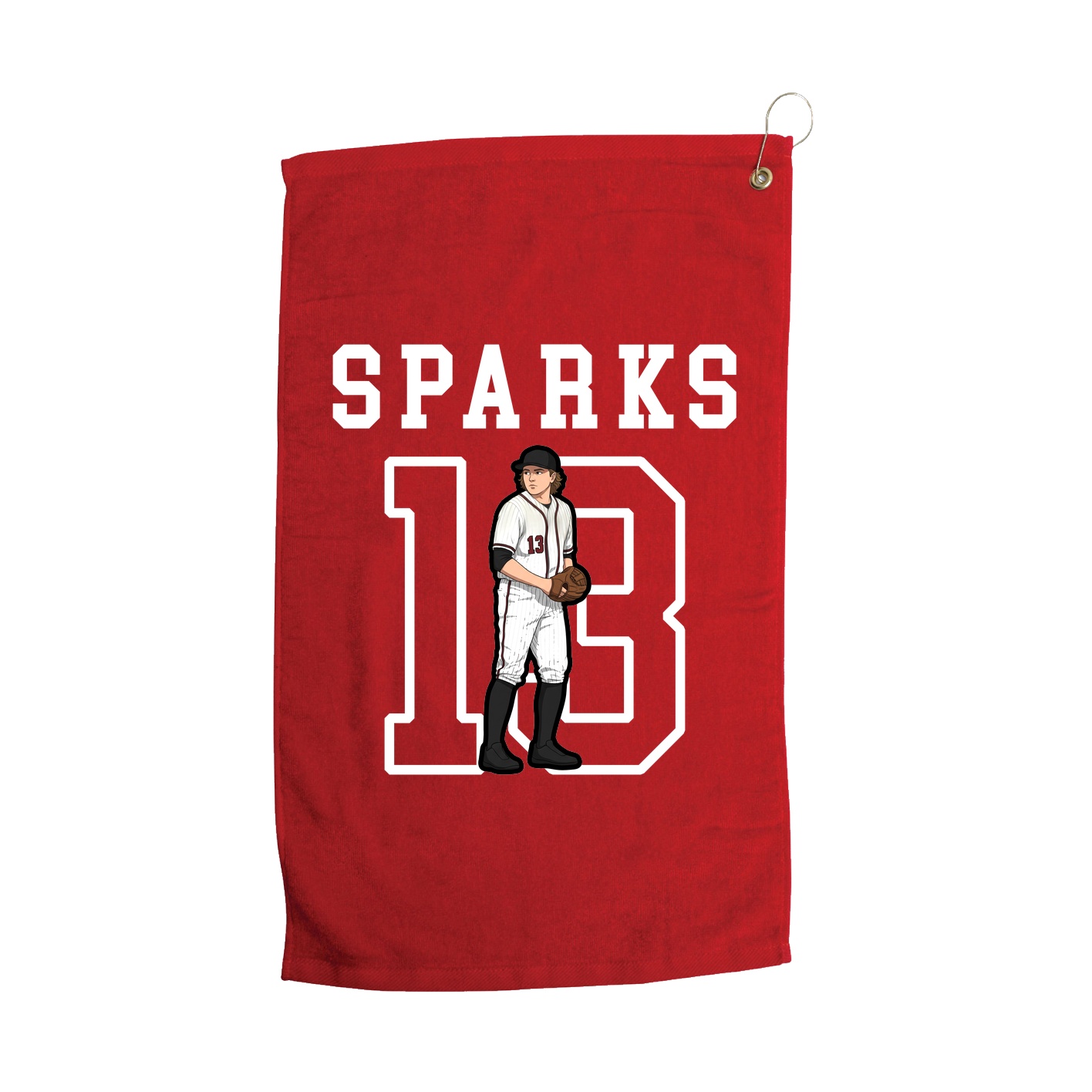 Golf Towel — Shirsey in Red