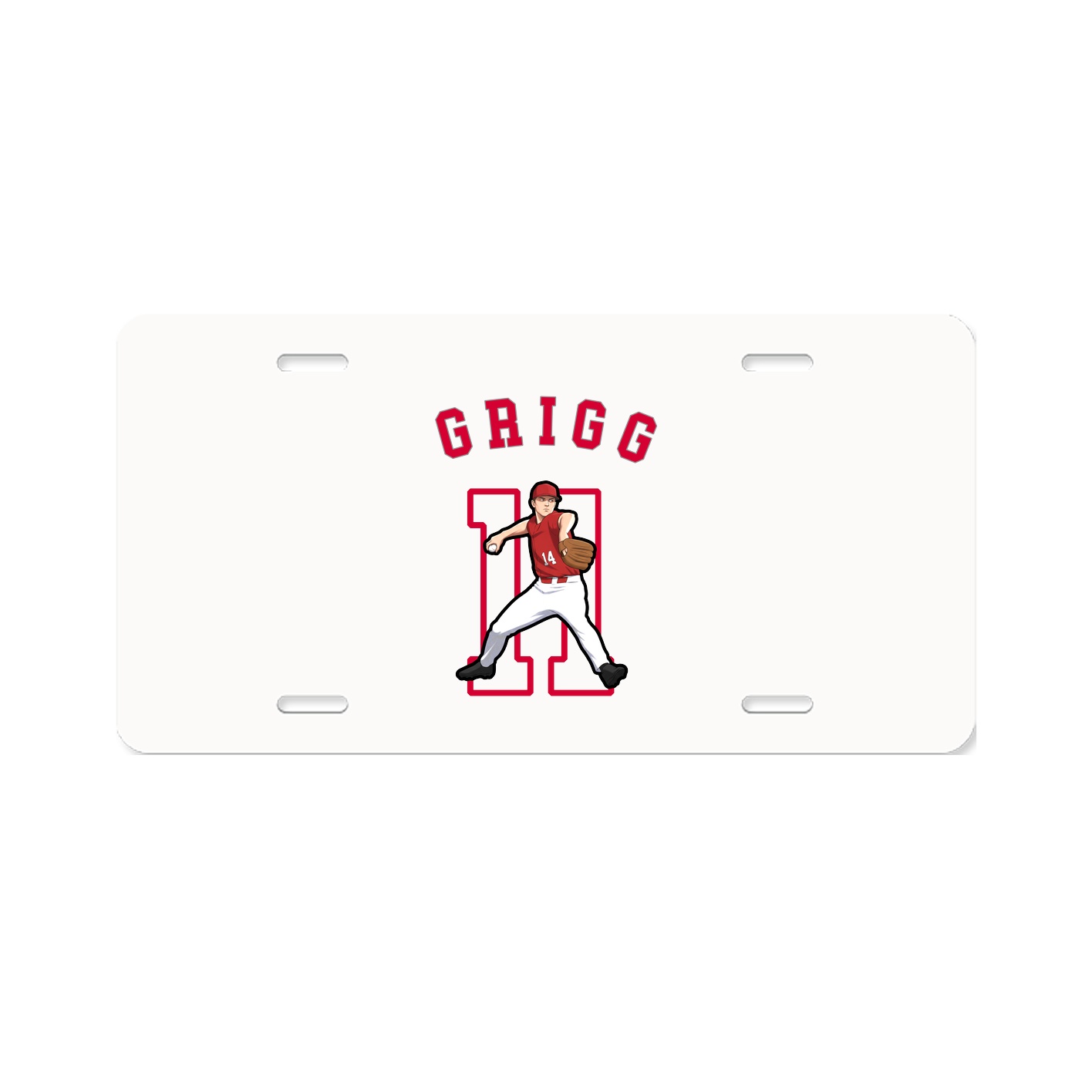 License Plate — Shirsey Arch in Classic
