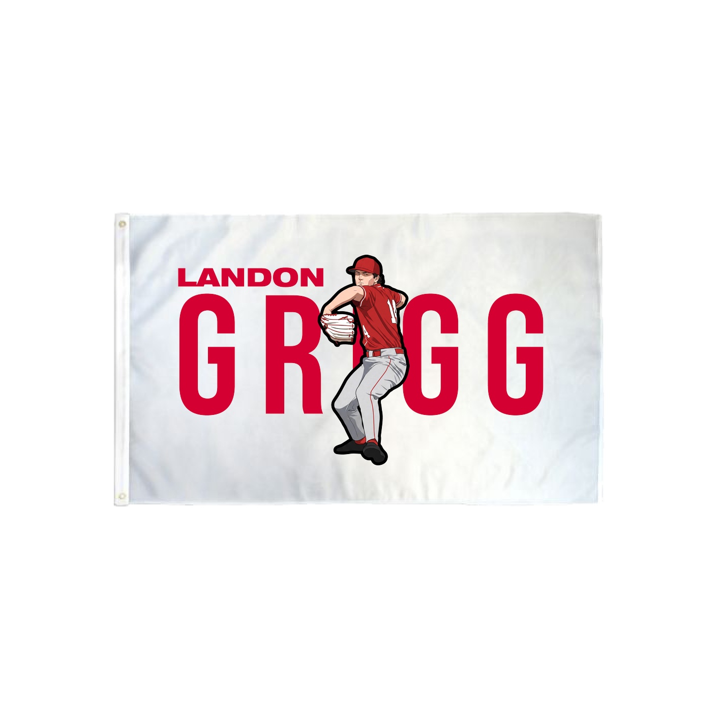 3x5 Flag — Player Name in Classic