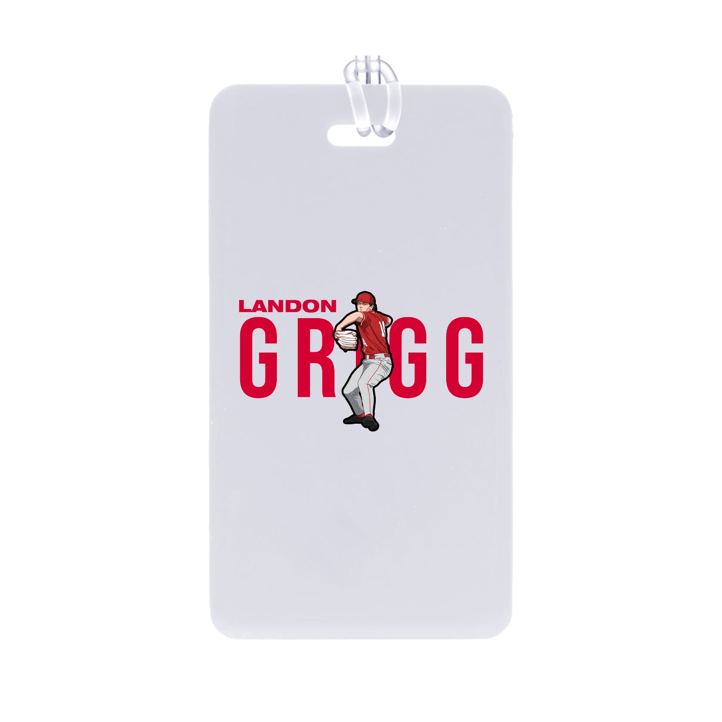 Bag Tag — Player Name in Classic