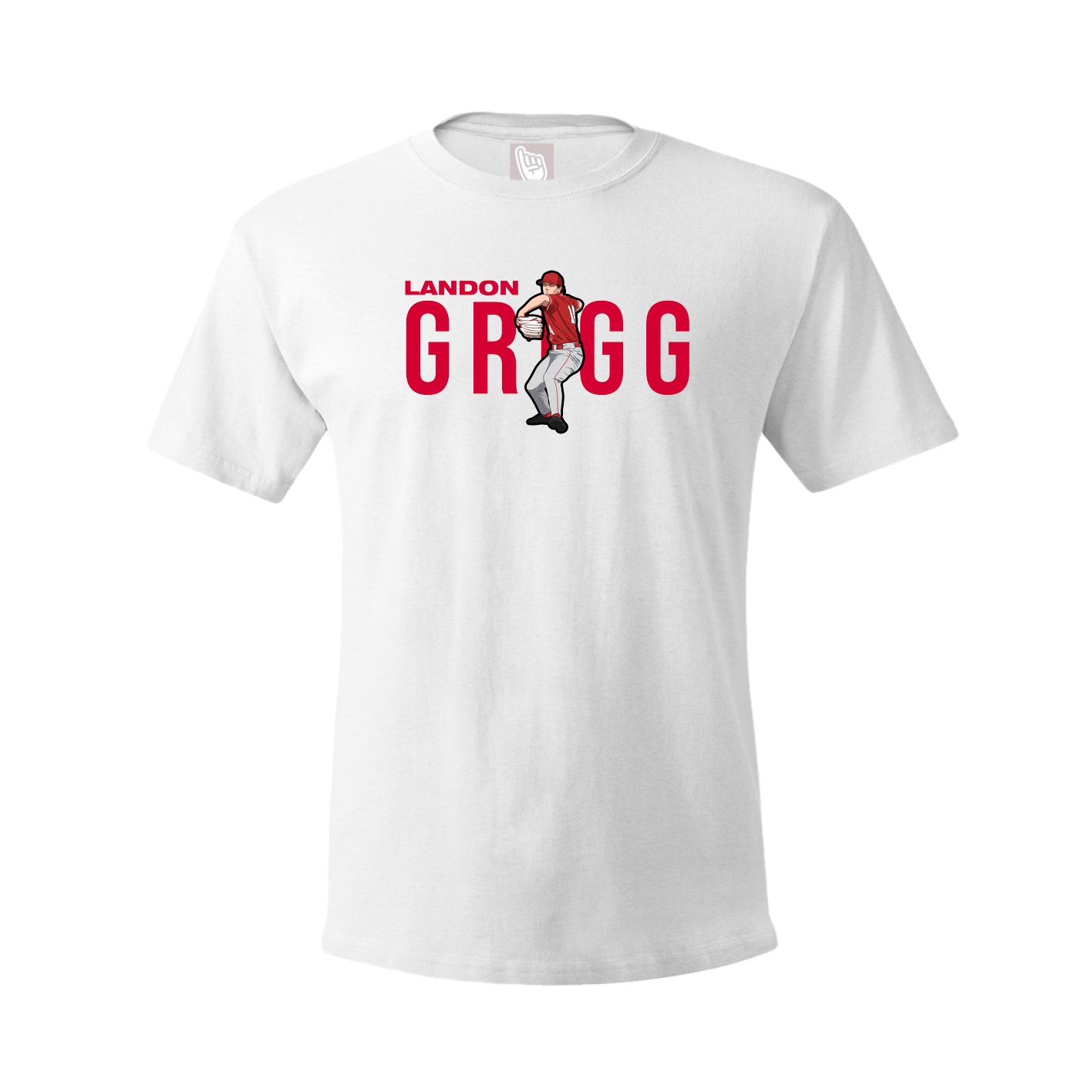 Youth Tee — Player Name in White