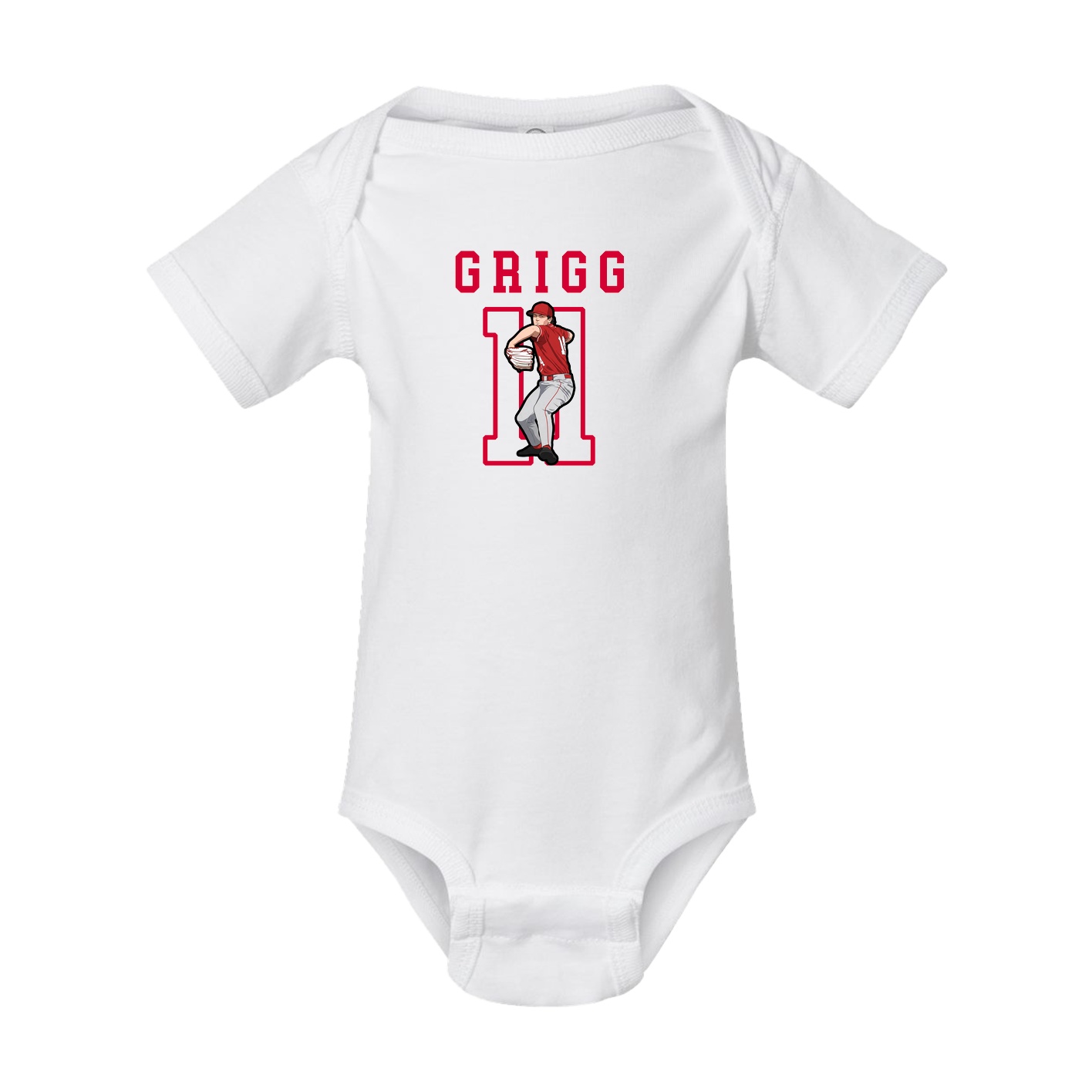 Baby Onesie — Shirsey in White