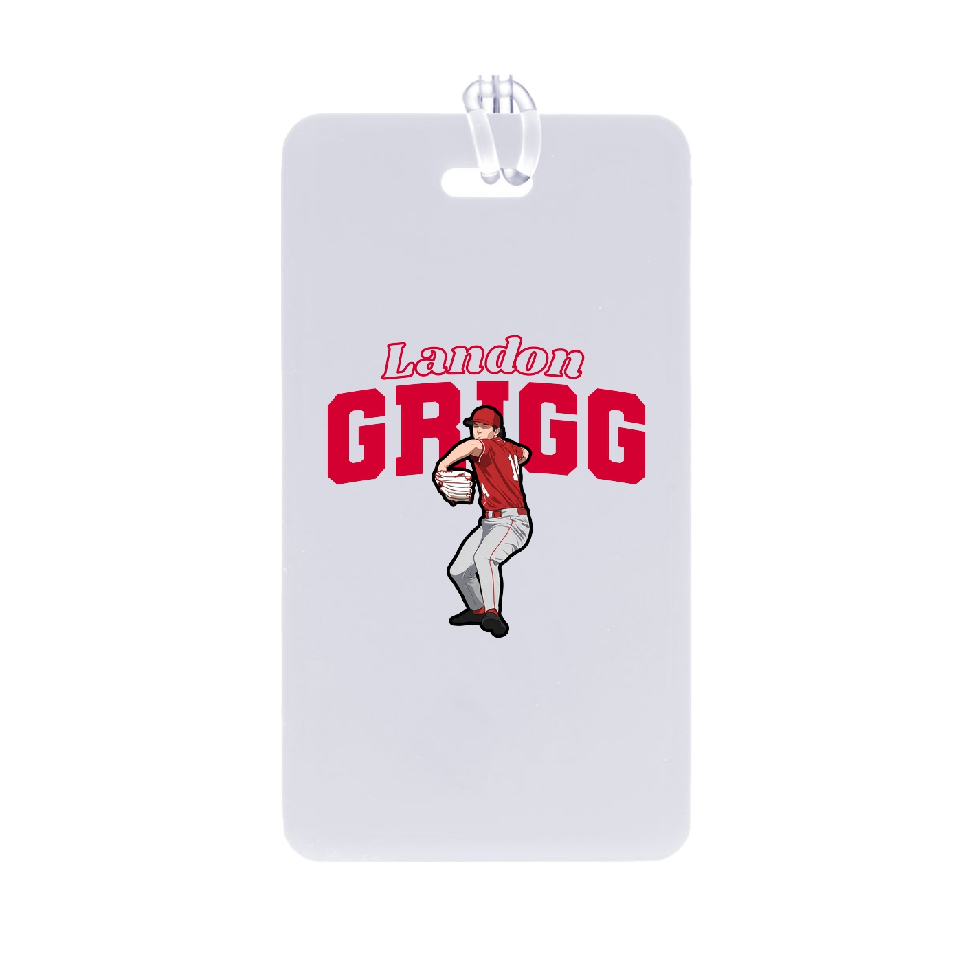Bag Tag — Name Arch in Classic