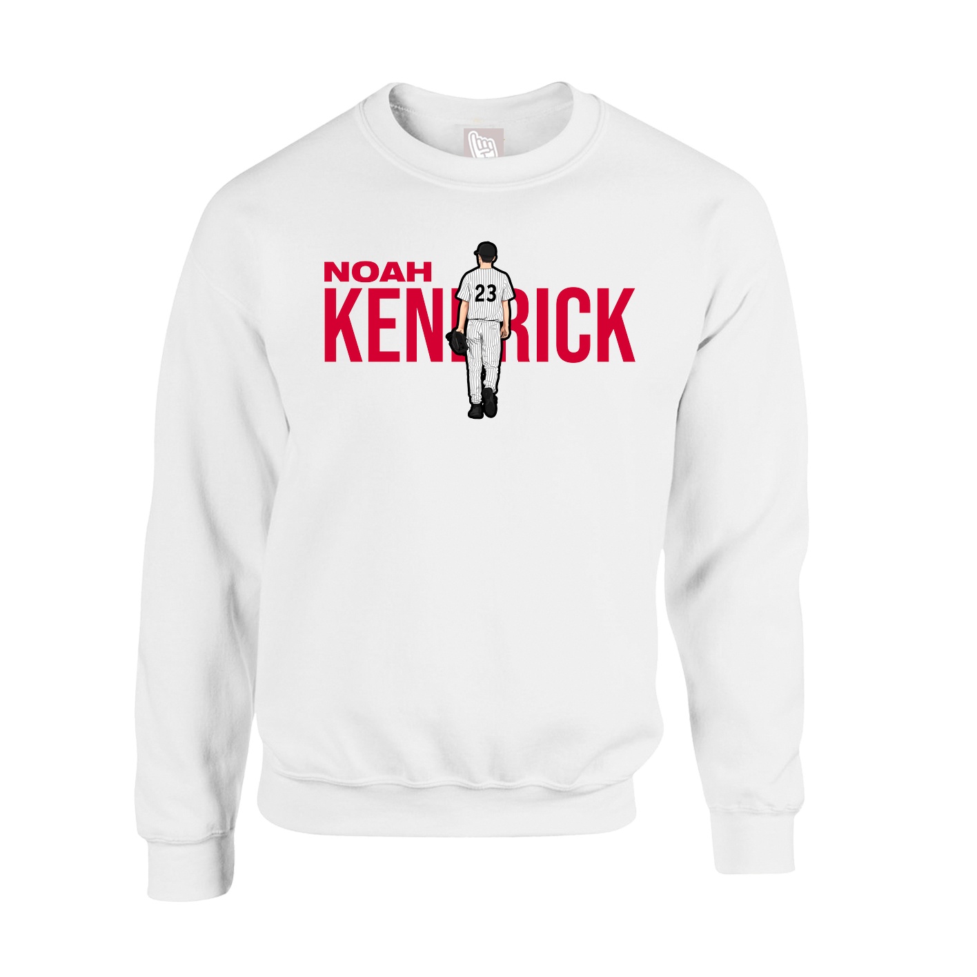 Fleece Crew — Player Name in White