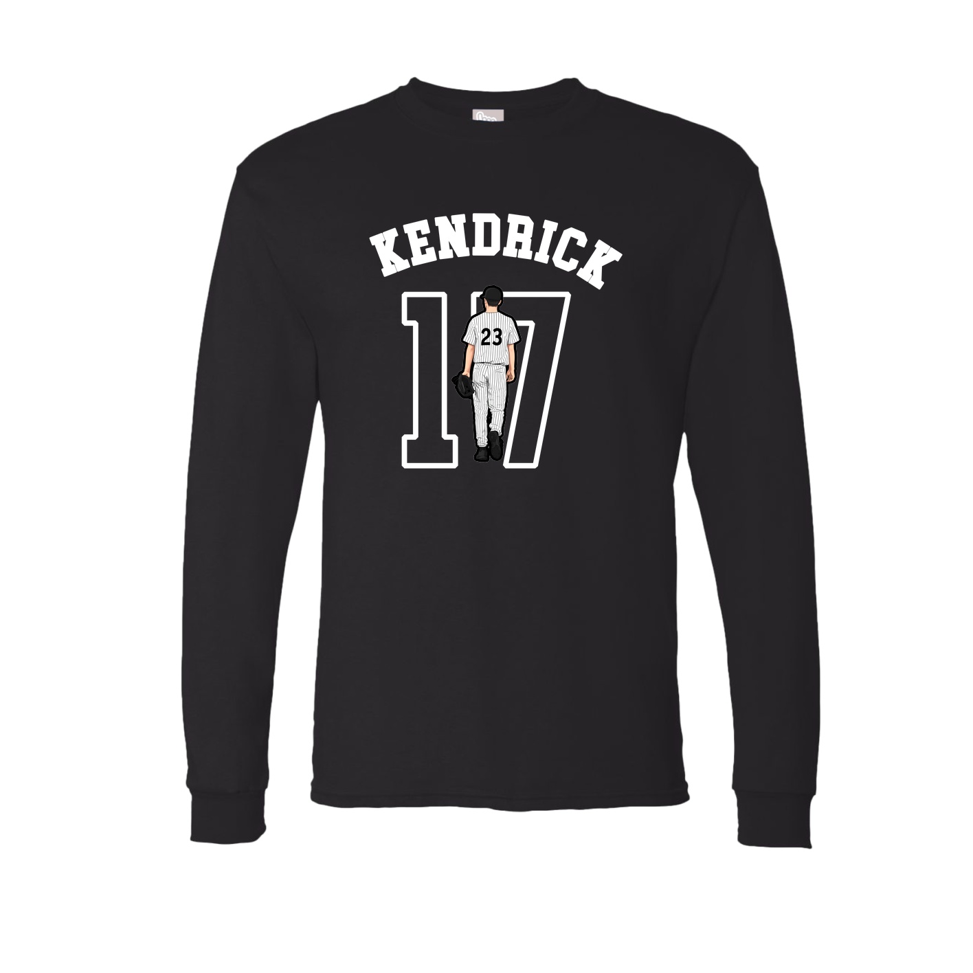 Long Sleeve Tee — Shirsey Arch in Black