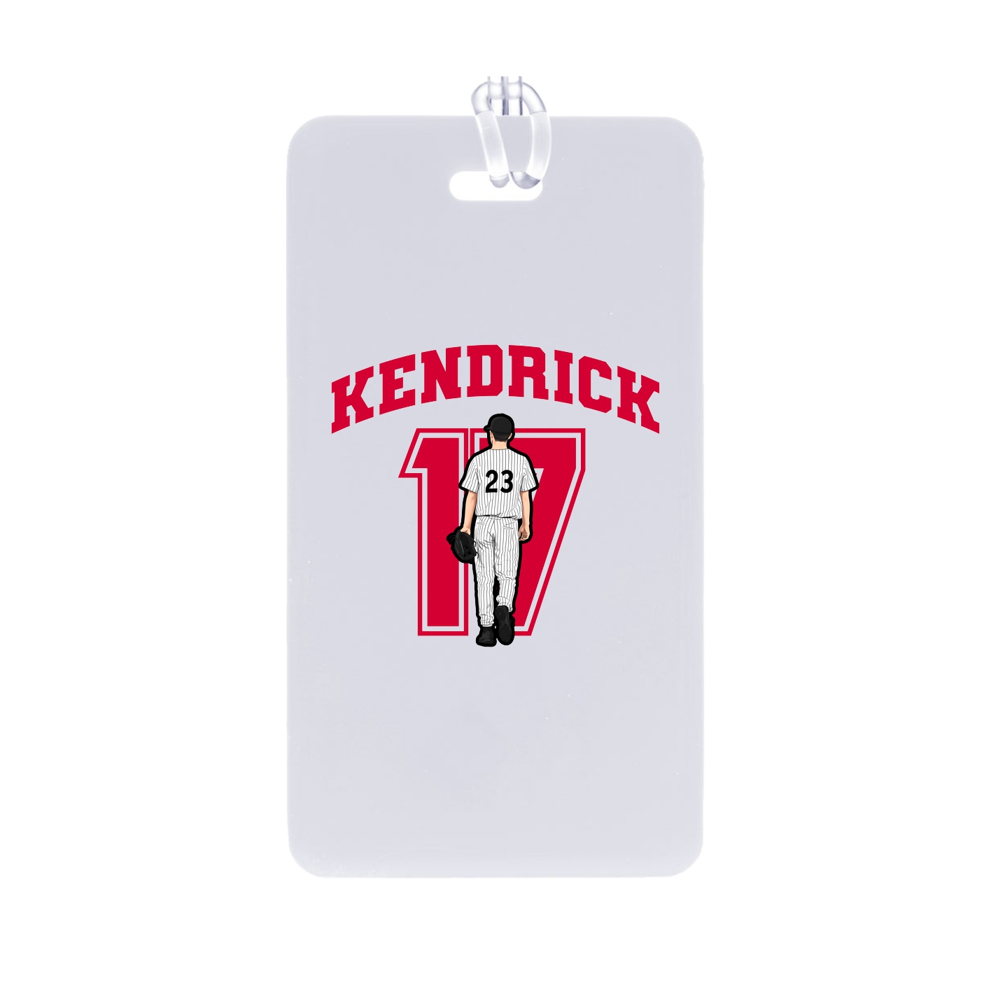 Bag Tag — Number in Classic