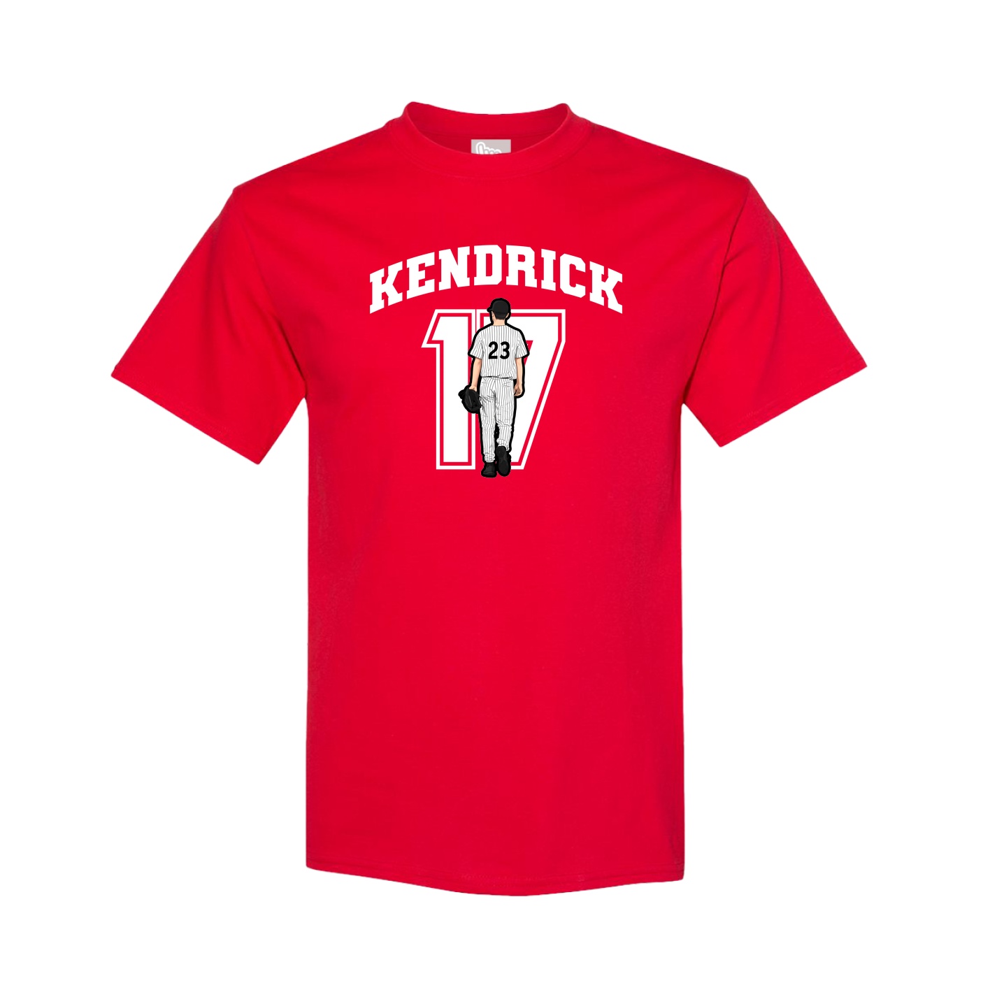 Tee — Number in Red