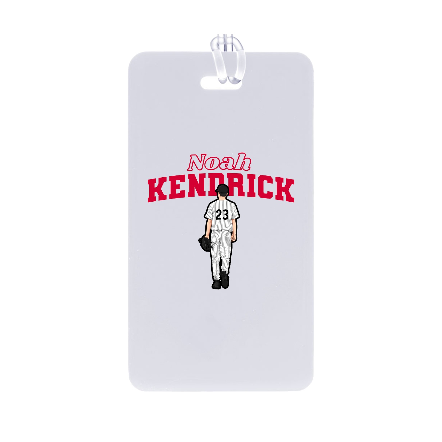 Bag Tag — Name Arch in Classic