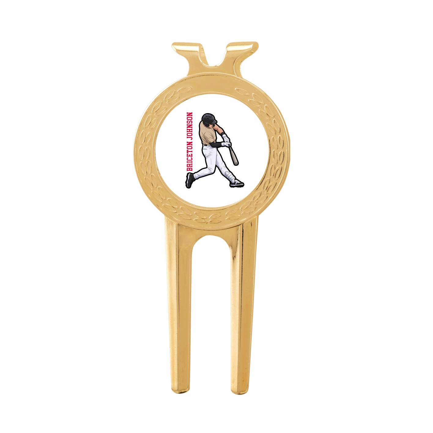 Divot Tool with Ball Marker — Name Vertical in Classic