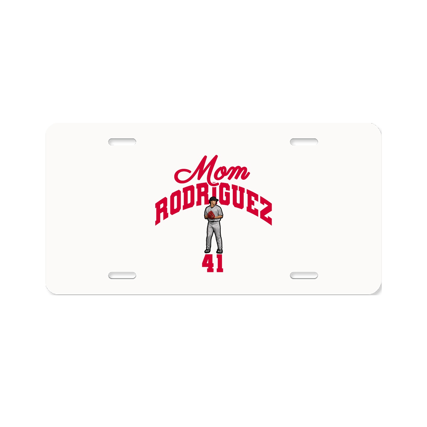License Plate — Mothers Day Arch in Classic