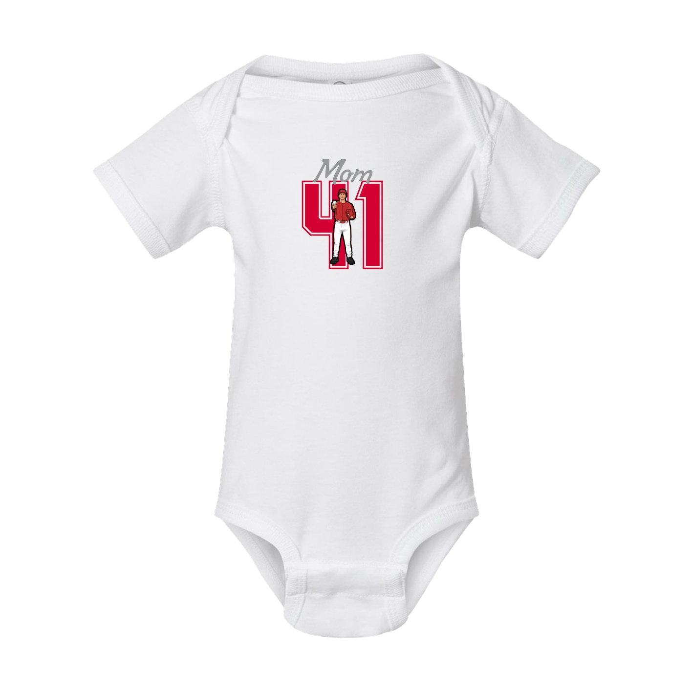 Baby Onesie — Mothers Day Shirsey in White