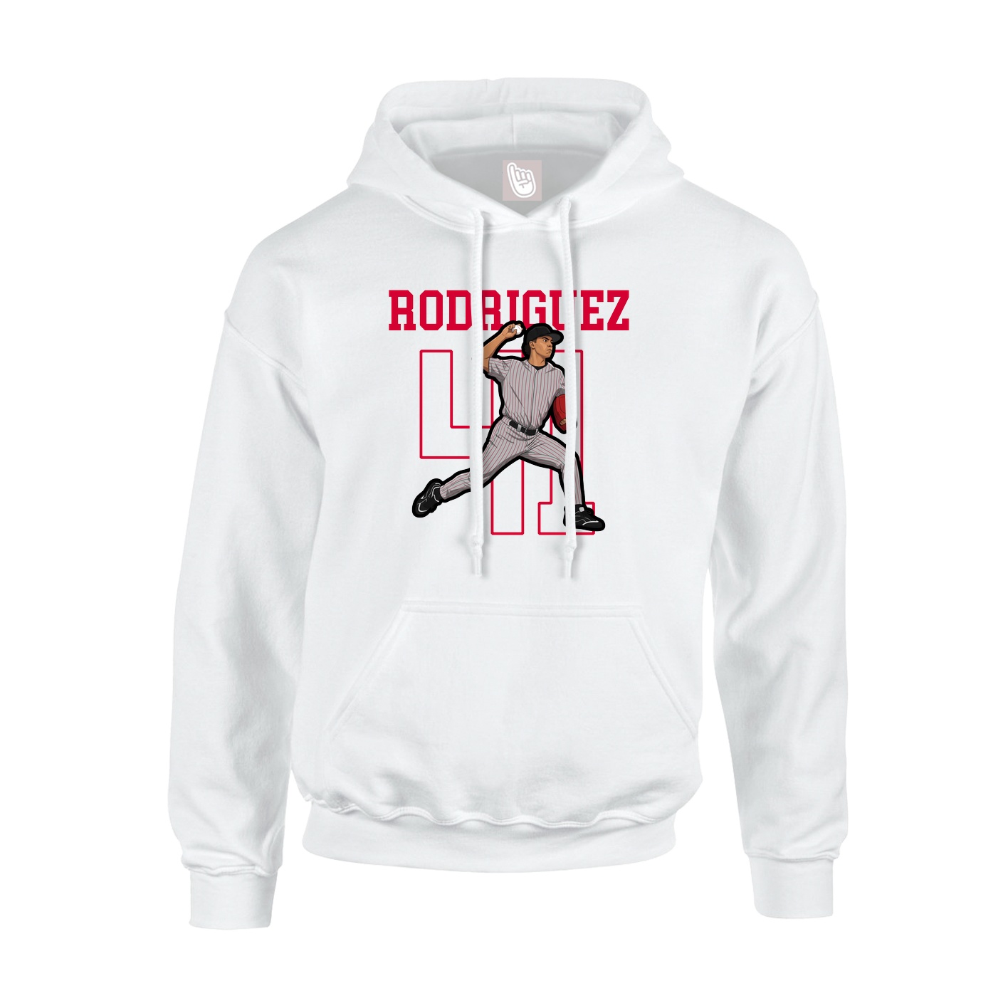 Youth Hoodie — Shirsey in White