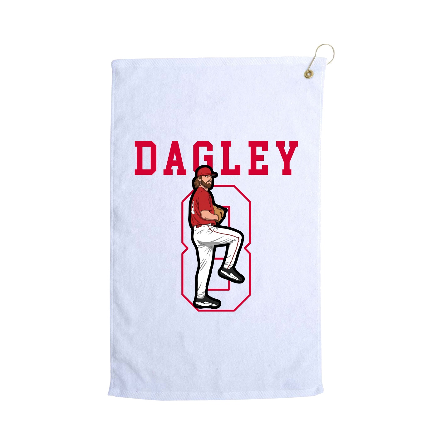 Golf Towel — Shirsey in White
