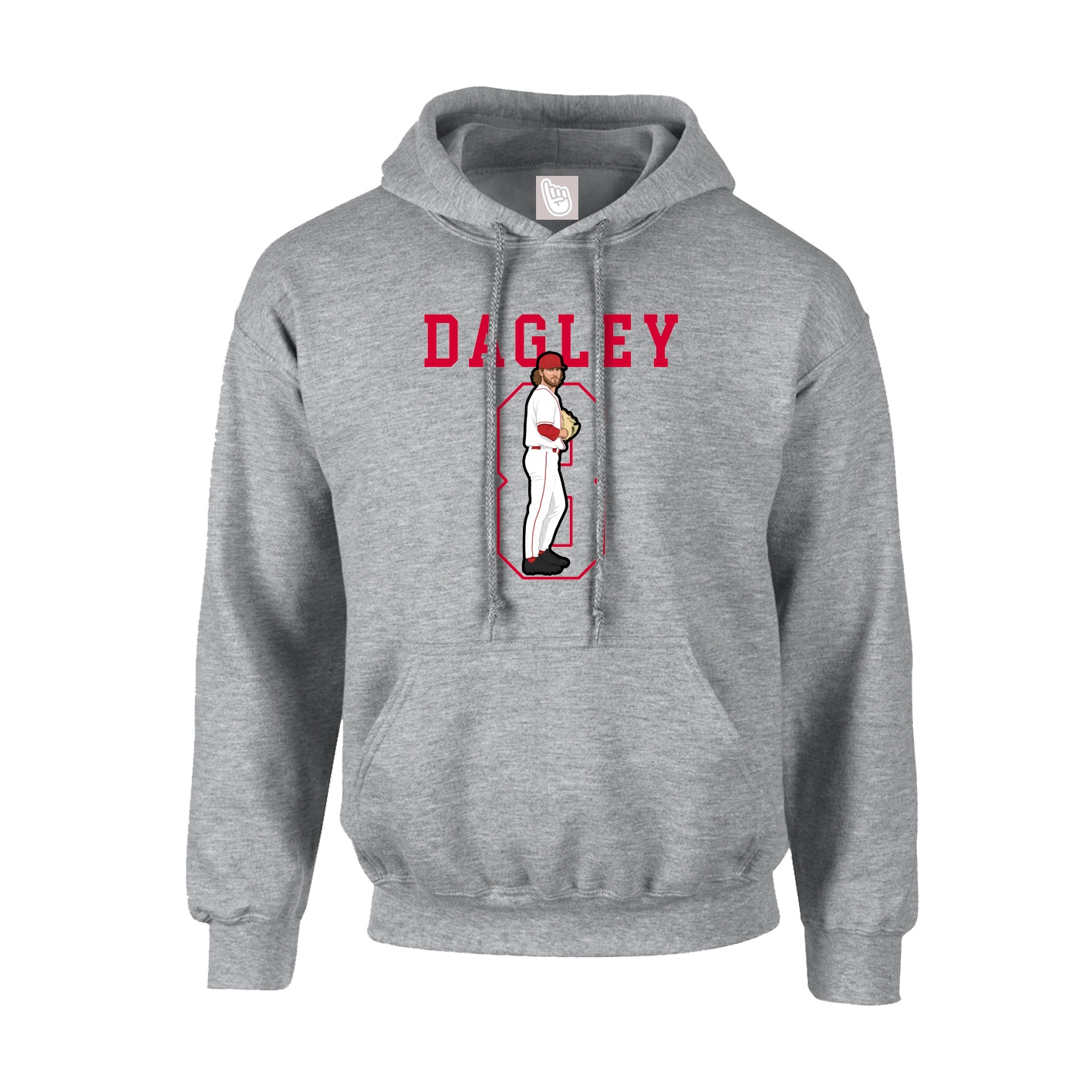 Hoodie — Shirsey in Grey