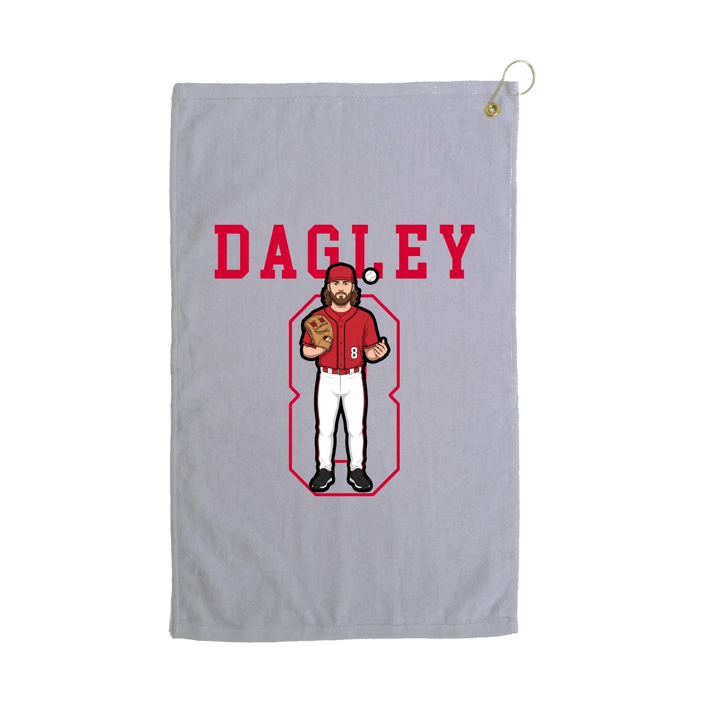 Golf Towel — Shirsey in Grey