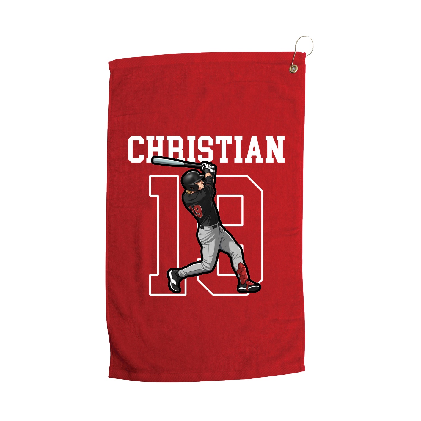 Golf Towel — Shirsey in Red