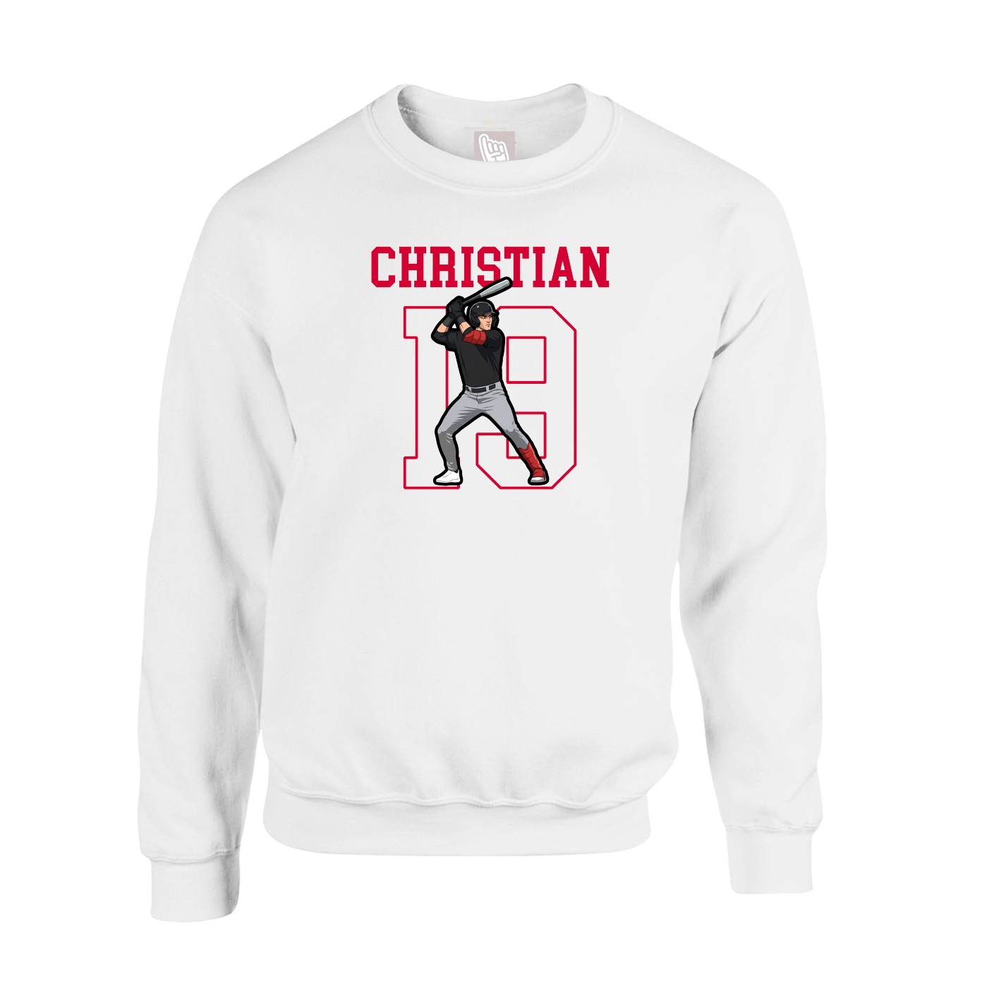 Fleece Crew — Shirsey in White