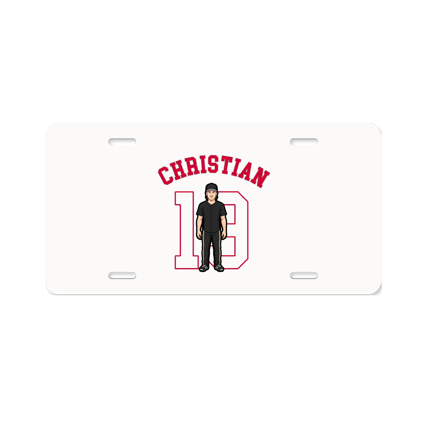 License Plate — Shirsey Arch in Classic