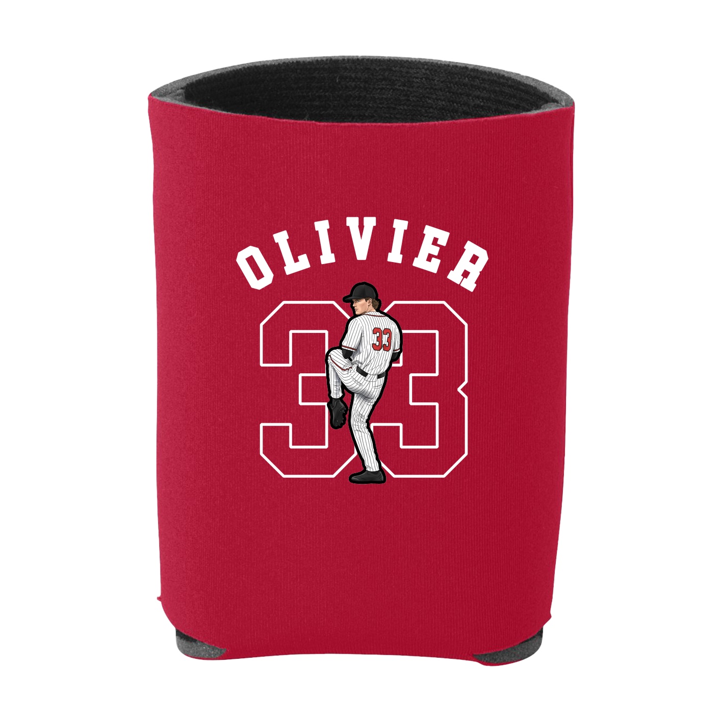 Can Holder — Shirsey Arch in Red