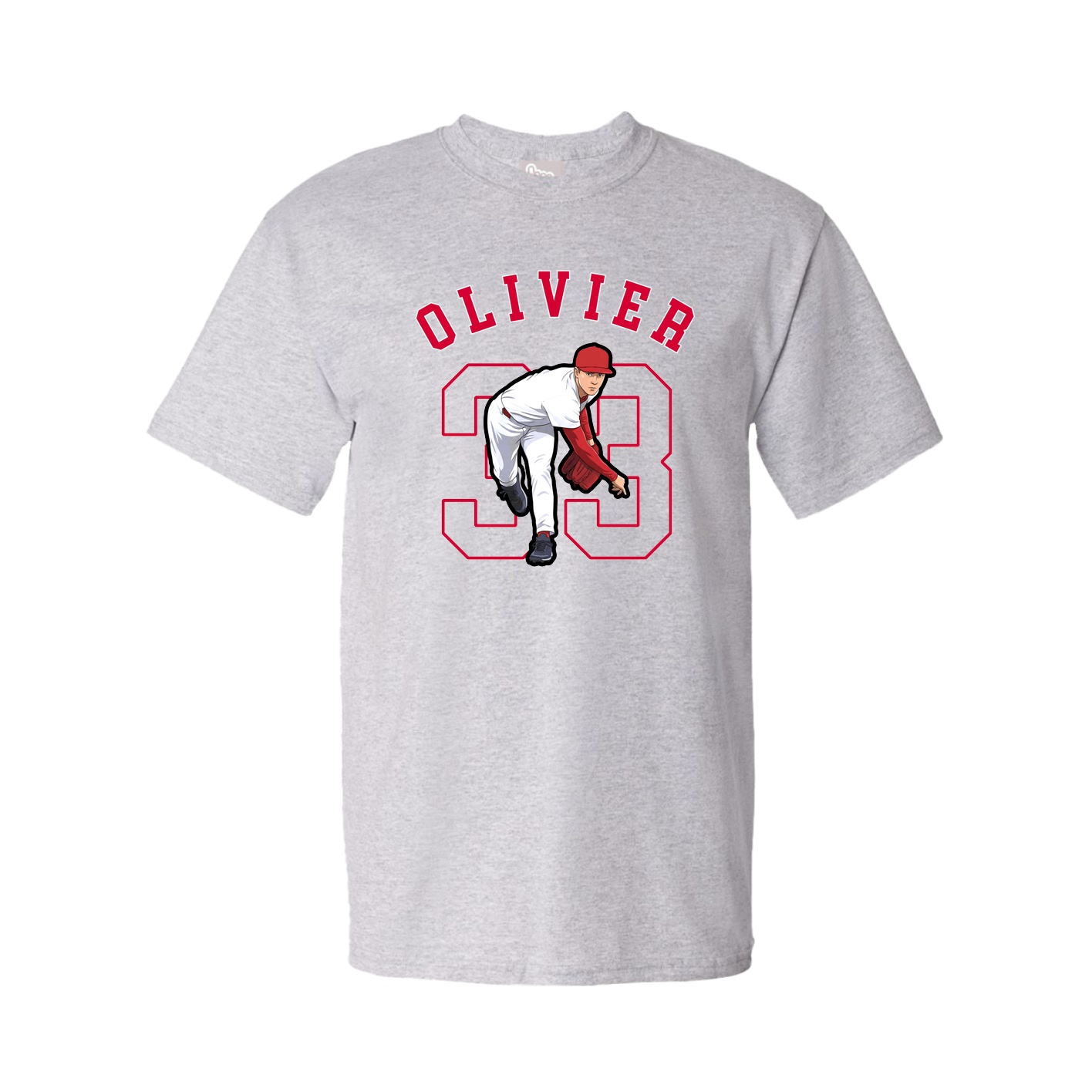 Youth Tee — Shirsey Arch in Grey